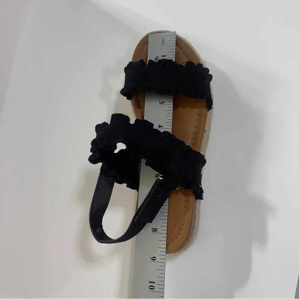 Pierre Dumas Women's Magic-9 Platform Black Espadrille Sandals 5.5